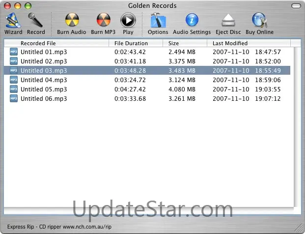 Golden Records Professional for Mac 1.84