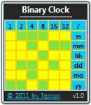 Binary Clock 2.9