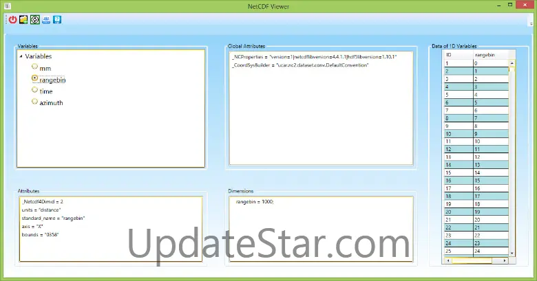 netcdf viewer 1.0