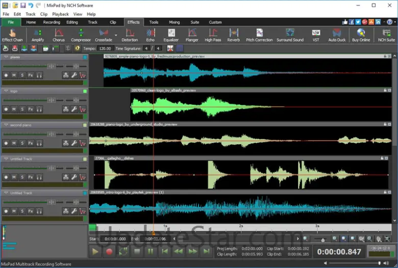 MixPad Free 5.10