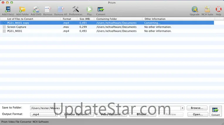 Prism Video Converter Plus for Mac 2.71
