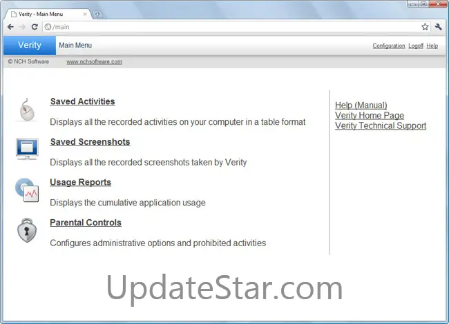 Verity Parental Control Software 1.15