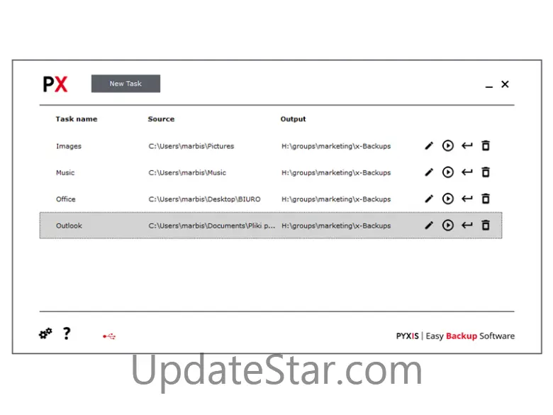 Pyxis Backup Software 1.0.16