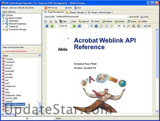 PDF Split Merge Page Box 1.0