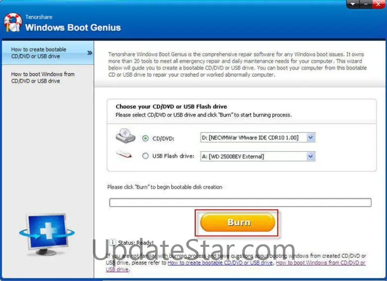 Tenorshare Windows Boot Genius 3.1