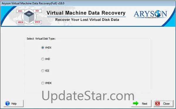 Virtual Machine Data Recovery 18.0
