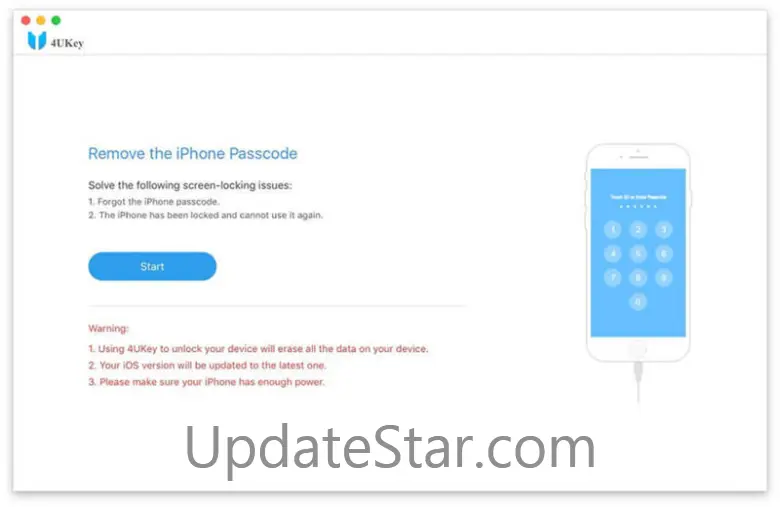 Tenorshare 4uKey for Mac 1.6.5