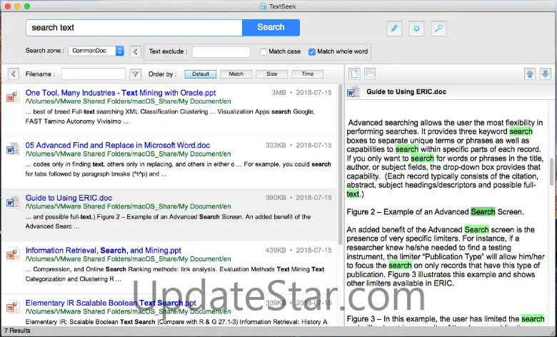 TextSeek (Mac) 2.17.2810