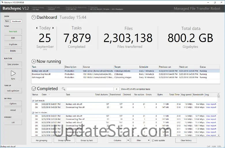 BatchSync Secure FTPS/SFTP 12.0.24