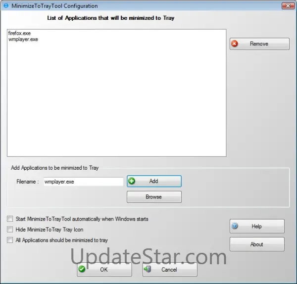 MinimizeToTrayTool  8.5