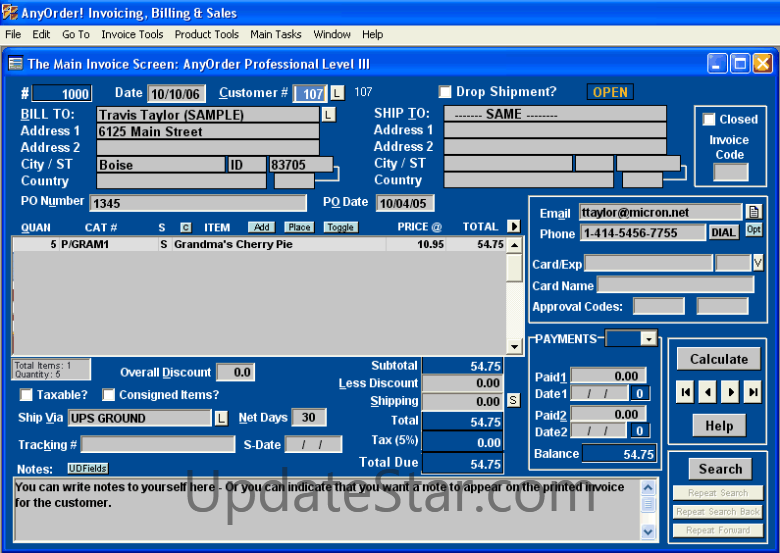 AnyOrder Professional 3: Process & Fulfill Orders