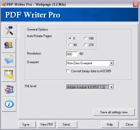 PDF Writer Pro 2.0
