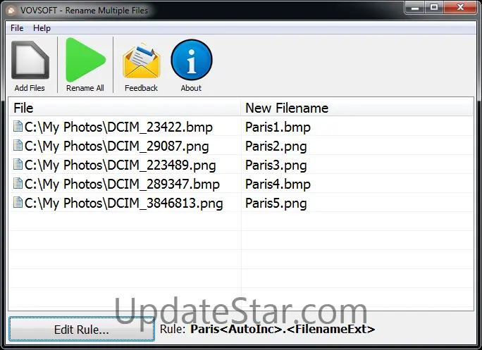 Rename Multiple Files 1.3