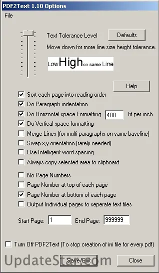 PDF2Text 1.8