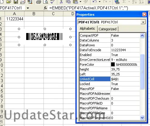PDF417-ActiveX 1.93