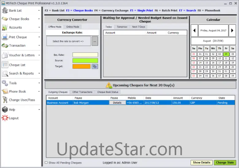 MSTech Cheque Print Pro 1.4.13.1531