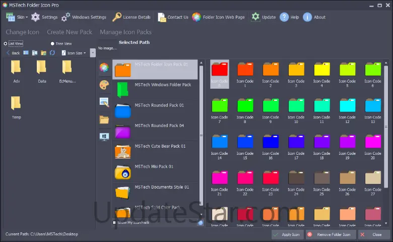 MSTech Folder Icon Pro 2.9.3.750