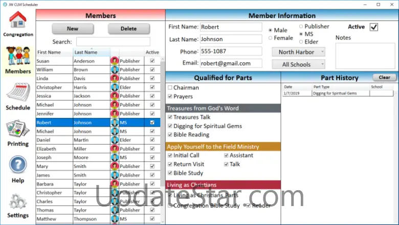 JW CLM Scheduler 1.2