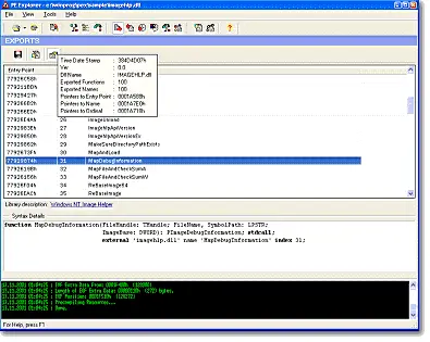 PE Explorer 1.99.6