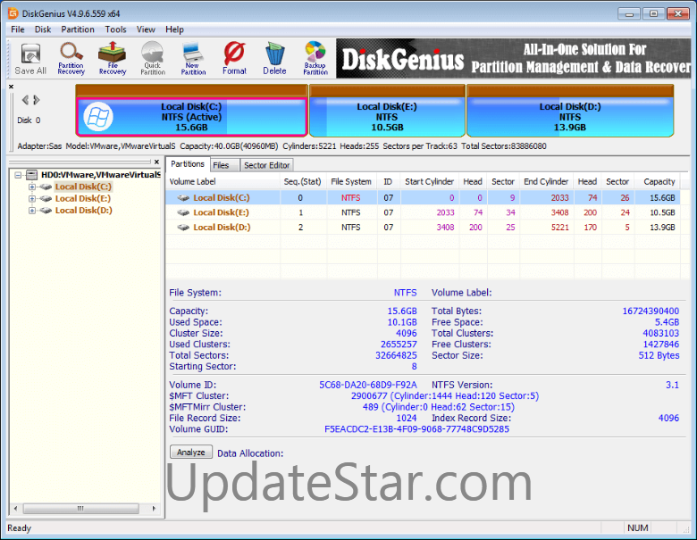 DiskGenius Standard 5.5.1.1508