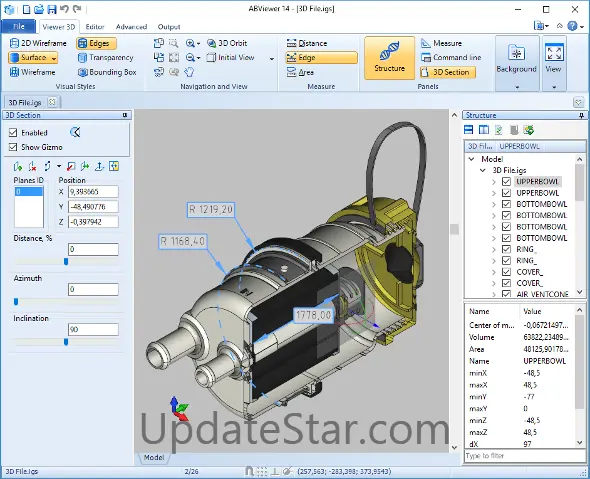 STL Viewer / ABViewer 14.0