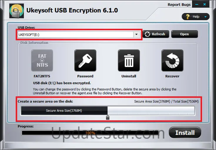 UkeySoft USB Encryption 6.2