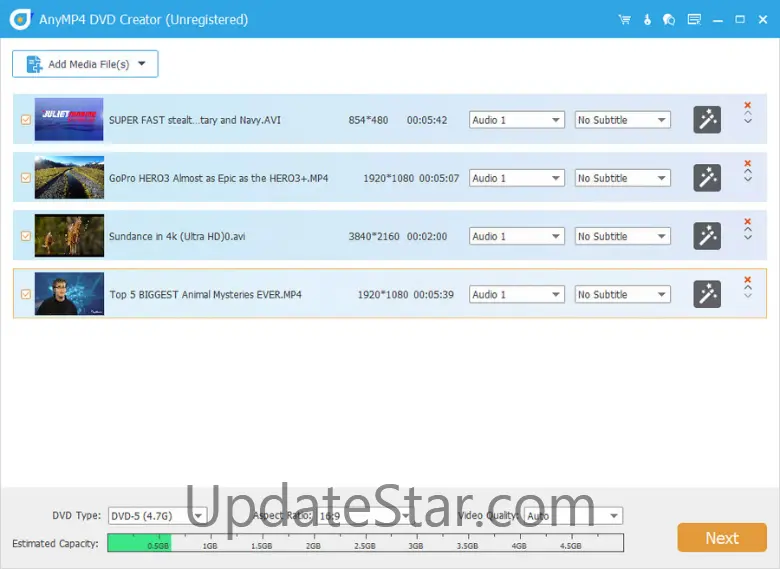 AnyMP4  DVD Creator 7.3.8