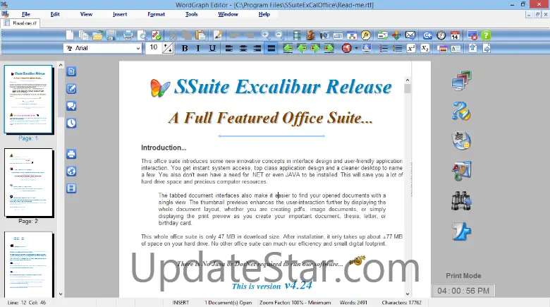 SSuite Office WordGraph 8.48.10