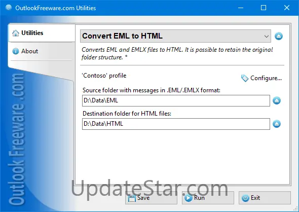 Convert EML to HTML for Outlook 4.20