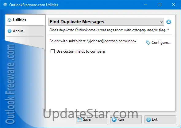 Find Duplicate Messages for Outlook 4.20