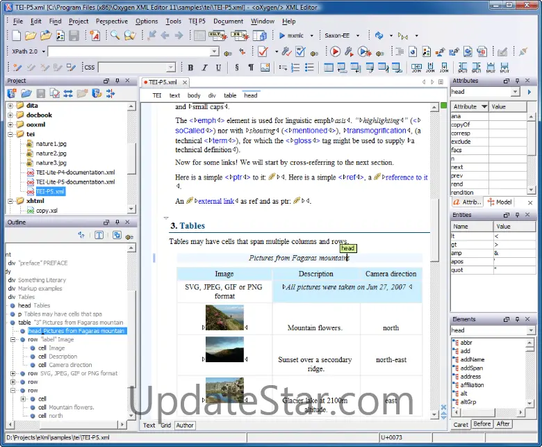oXygen XML editor 25.0