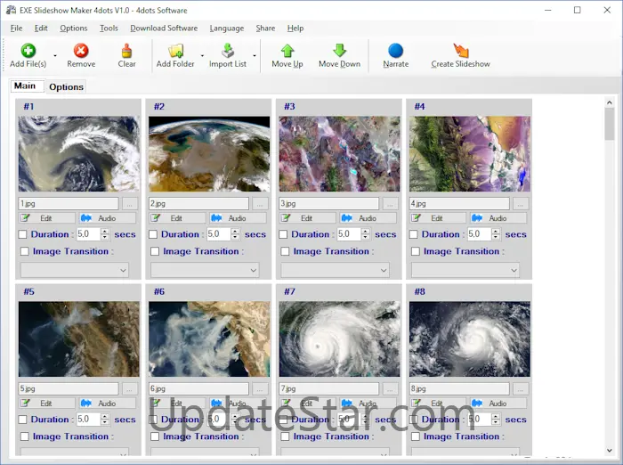 EXE Slideshow Maker 4dots 1.9