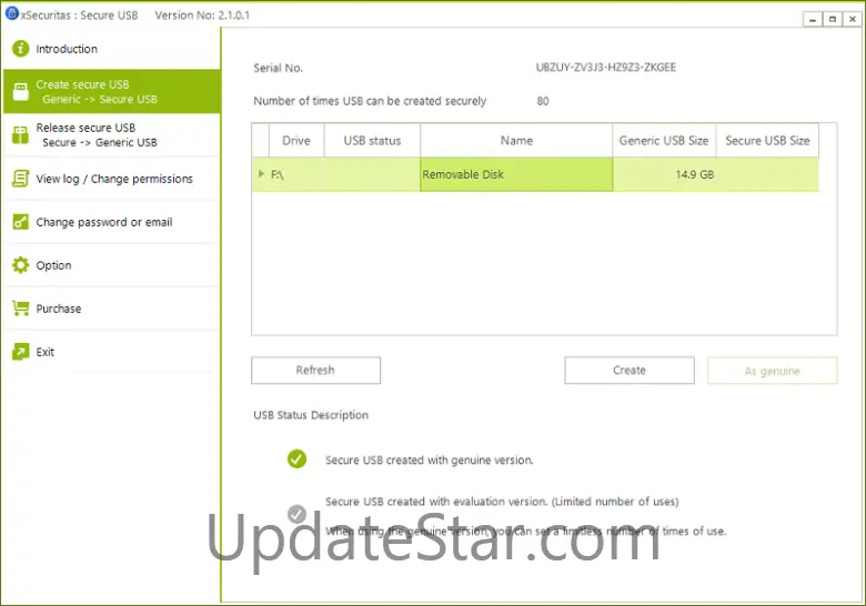 Secure USB 2.1.0.4