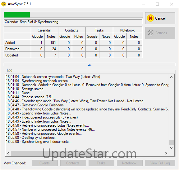 AweSync 7.5.1.2