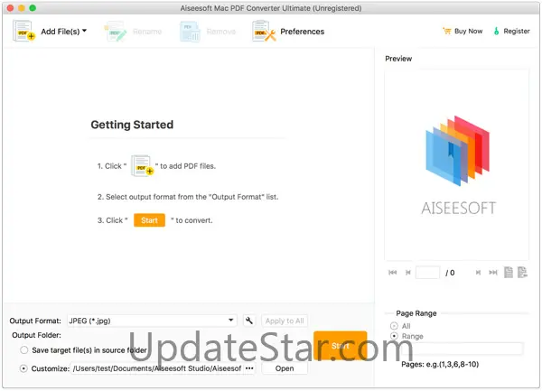 Aiseesoft Mac PDF Converter Ultimate 3.2.80