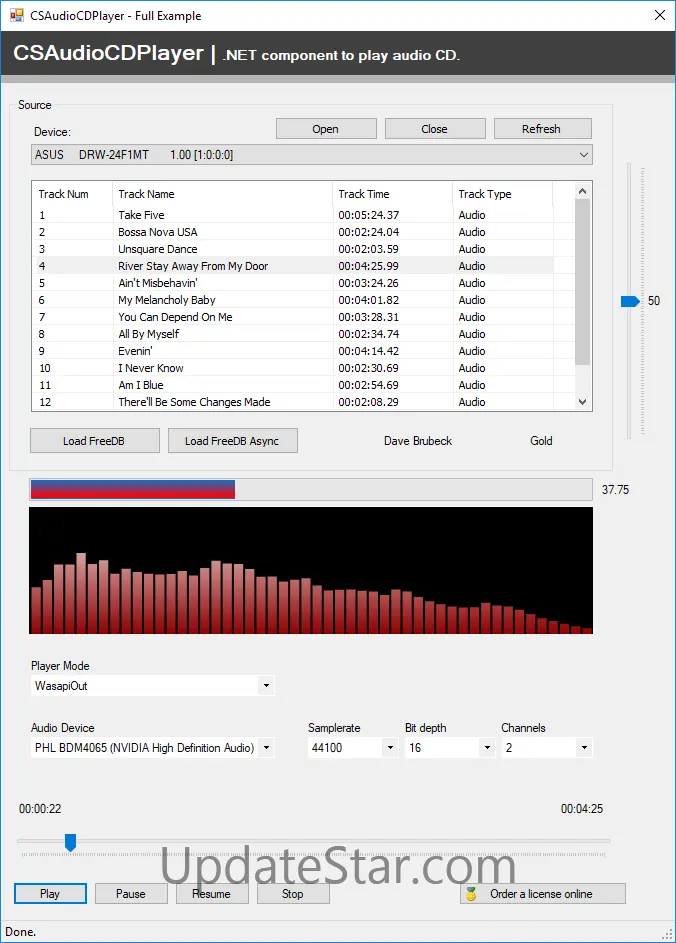 CSAudioCDPlayer 1.0