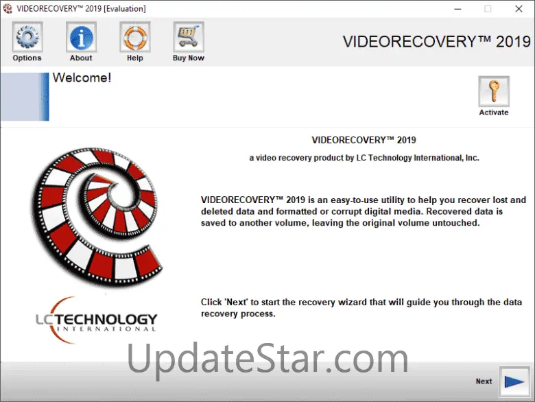 VIDEORECOVERY Commercial for Windows 5.1.9.7