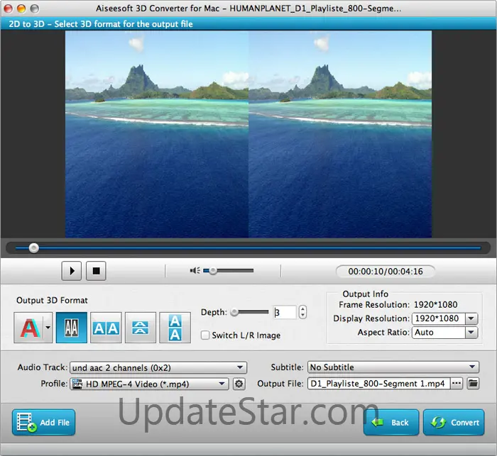 Aiseesoft 3D Converter for Mac 6.5.12