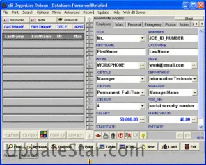 Personnel Organizer Deluxe 4.21