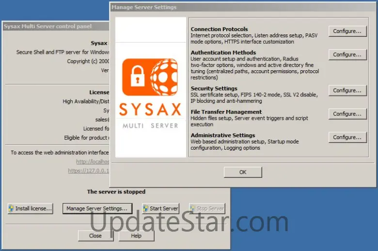 Sysax Multi Server 6.85