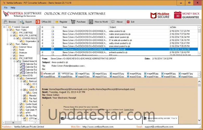 Vartika Outlook PST Converter Software 25.11.0.18