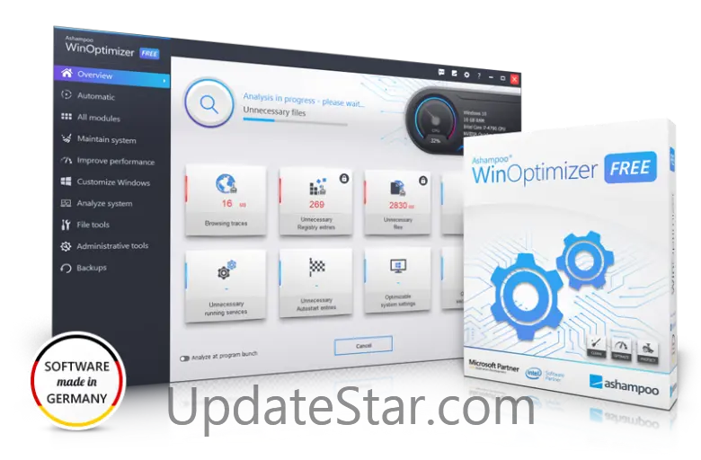 Ashampoo WinOptimizer Free 26.00.12