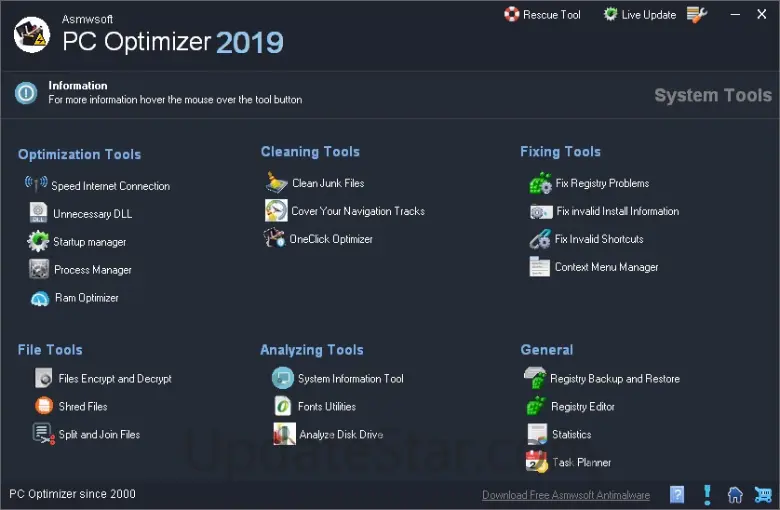 Asmwsoft PC Optimizer 13.0