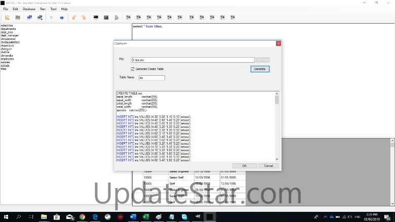 YADBS - Yet Another Database Studio 1.0