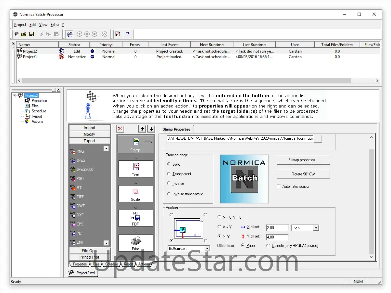 Normica Batch-Processor