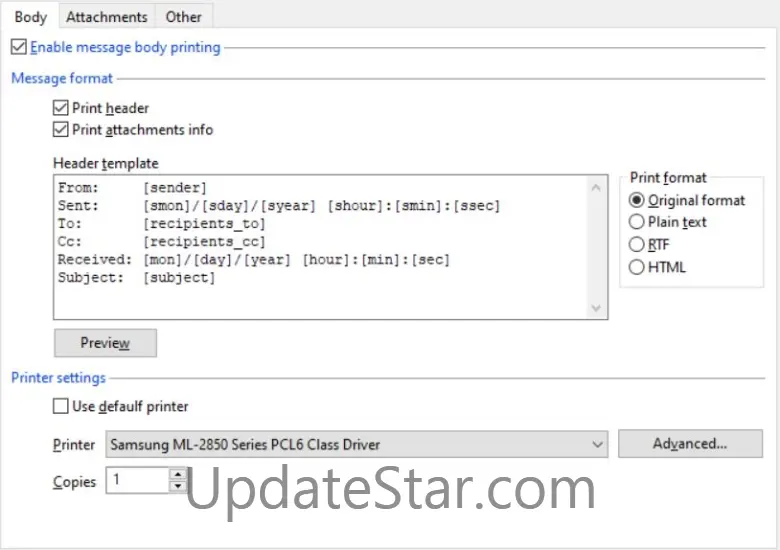 Print Message 2.65