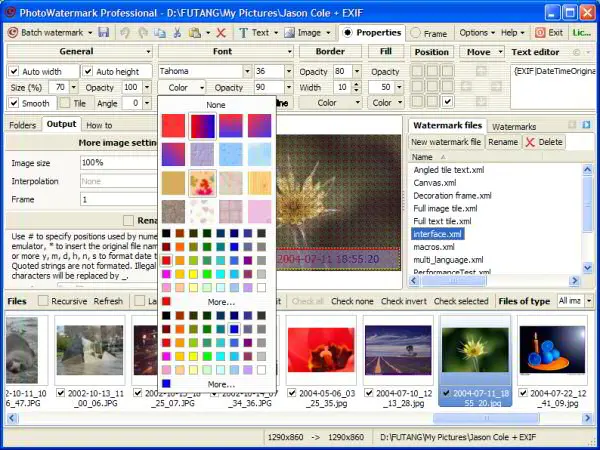PhotoWatermark Professional 7.0.5.0