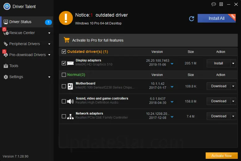 Driver Talent 8.1.12.72