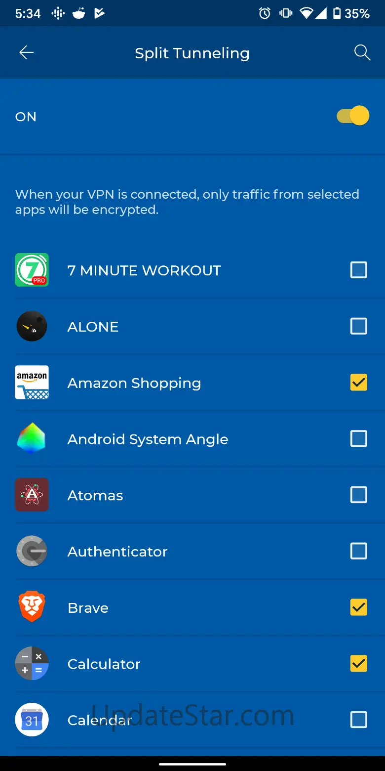 HMA VPN for Android 5.0