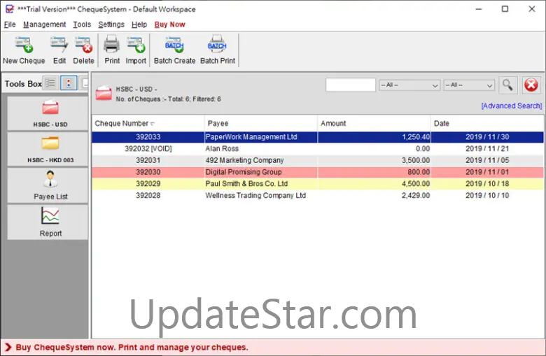 ChequeSystem Electronic Cheque Writer 8.4.9